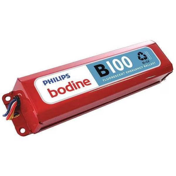 3240 W, 450 lm Linear Fluorescent Emergency Ballast, Bodine, Mfr#: B100