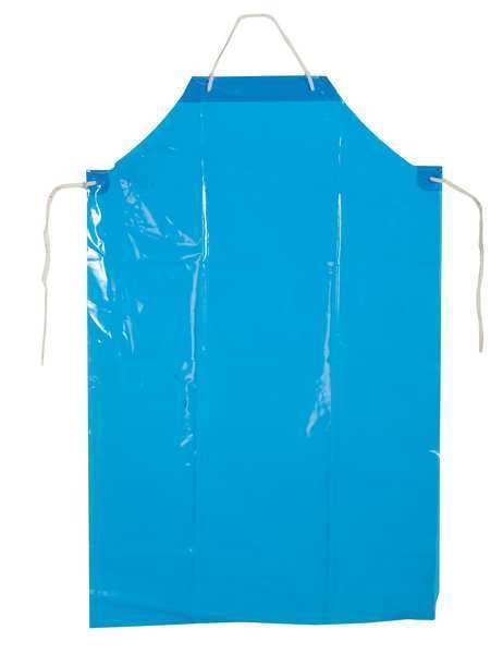 Grommet Apron, 45 In. L, Blue, PK100, Polyco, Mfr#: 45401