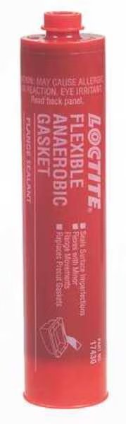 Anaerobic Anaerobic Gasket Sealant, 300 mL, Blue, Temp Range -65 to 300 Degrees F, Loctite, Mfr#: 229501