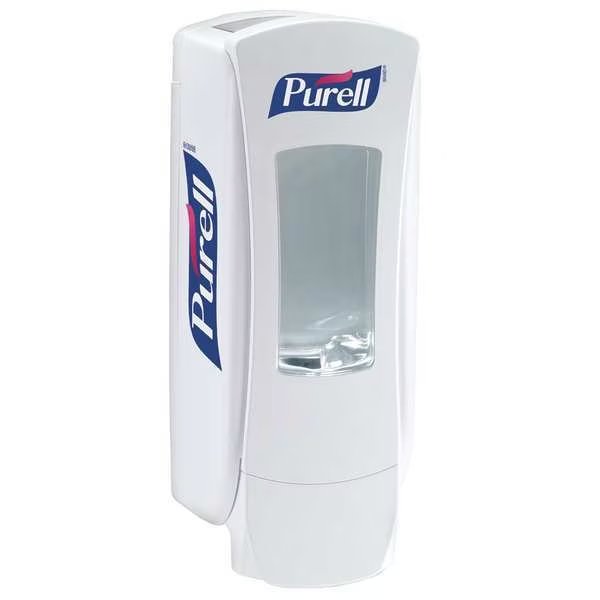 ADX-12 1250mL Hand Sanitizer Dispenser, Push-Style, White, Purell, Mfr#: 8820-06