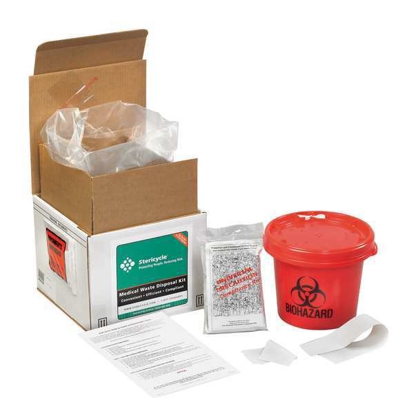 RMW MB System w/Spill Kit, 1 Gal, Stericycle, Mfr#: 1GWMSK