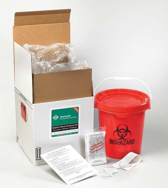 RMW MB System w/Spill Kit, 5 Gal, Stericycle, Mfr#: 5GWMSK