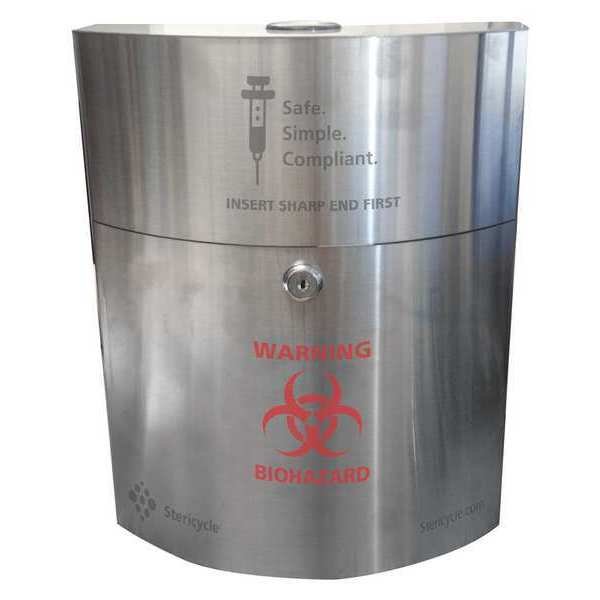 Locking Wall Cabinet, 1.4 Qt MB System, Stericycle, Mfr#: NDCSS1