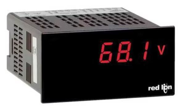 Digital Panel Meters, Red LED, PAXLV, Red Lion Controls, Mfr#: PAXLVD00