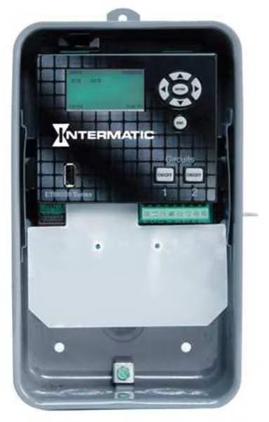Electronic Timer, Astro 365 Days, SPDT, Intermatic, Mfr#: ET90215CR