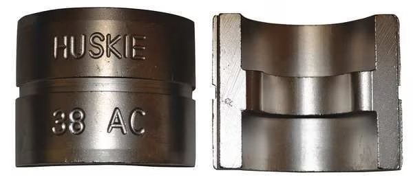 Compression Die, Blue, Wire Rope, 3/8 In, Huskie Tools, Mfr#: 38AC