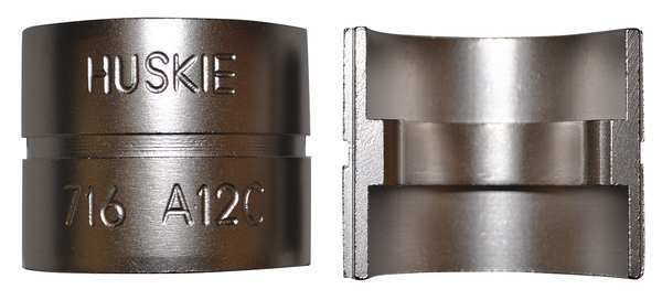 Compression Die, Blue, Wire Rope, 7/16 In, Huskie Tools, Mfr#: 716A12C