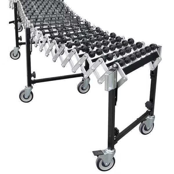 Skate Wheel Conveyor, 8 ft L, 26 3/4 in W, 200 lb/ft Max Load Capacity, EnjoyTool Select, Mfr#: 55KR68