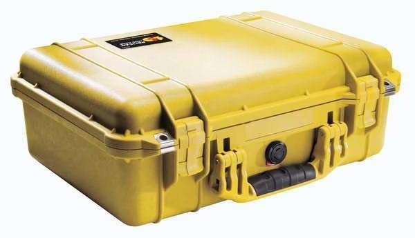 Case, 18-1/2 InLx14-1/16 Wx6-15/16 In, YL, Pelican, Mfr#: 1500-001-240