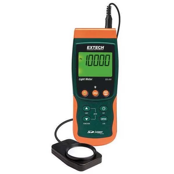 Light Meter Datalogger, Extech, Mfr#: SDL400