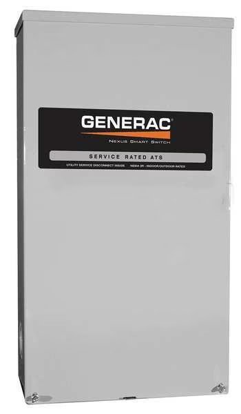 Smart Switch 150 Amp Service Rated 120/240 1-Phase NEMA 3R, Generac, Mfr#: RXSW150A3