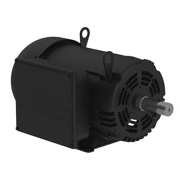 Air Compr Motor, 7.5 HP, 1745 rpm, 208-230V, Weg, Mfr#: 00718OS1CCD215T
