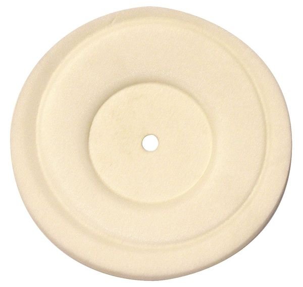 White Polyethylene Foam HPLC Gasket, Justrite, Mfr#: 11407