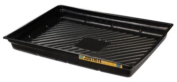 Spill Tray, 29 gal Spill Capacity, Polyethylene, Justrite, Mfr#: 28719