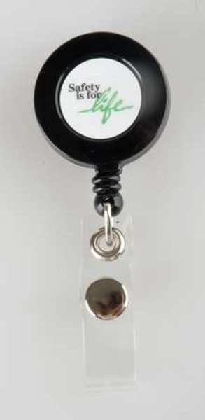 Badge Holder, Safety Is For Life, PK10, Quality Resource Group, Mfr#: 21GBHSL