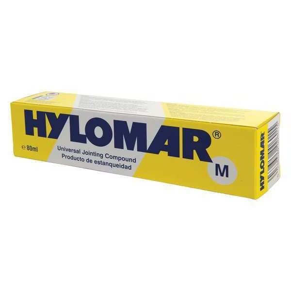 Adhesive/Sealant Gasket Sealant, 80 mL, Blue, Temp Range -50 to 250 C, Hylomar, Mfr#: HUBR02