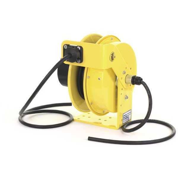 30 ft. 12/3 Extension Cord Reel 20 Amps 0 Outlets 600VAC Voltage, Kh Industries, Mfr#: RTFD3L-WW-B12G