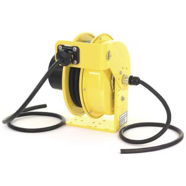 30 ft. 12/4 Extension Cord Reel 16 Amps 0 Outlets 600VAC Voltage, Kh Industries, Mfr#: RTFD4L-WW-B12G