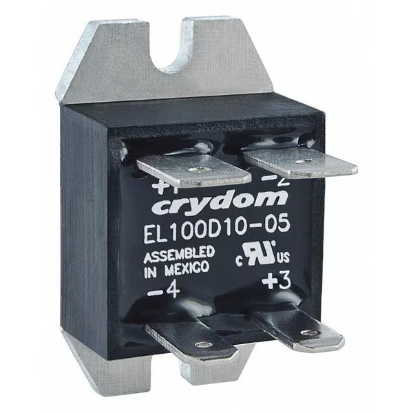 Solid State Relay, 4 to 8VDC, 10A, Crydom, Mfr#: EL100D10-05