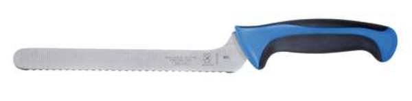 Utility Knife, Offset, Wavy Edge, 8 In, Blue, Mercer Cutlery, Mfr#: M22418BL