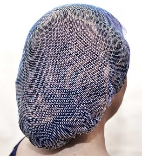 Hairnet, Blue, Universal, PK1000, Action Chemical, Mfr#: H30B