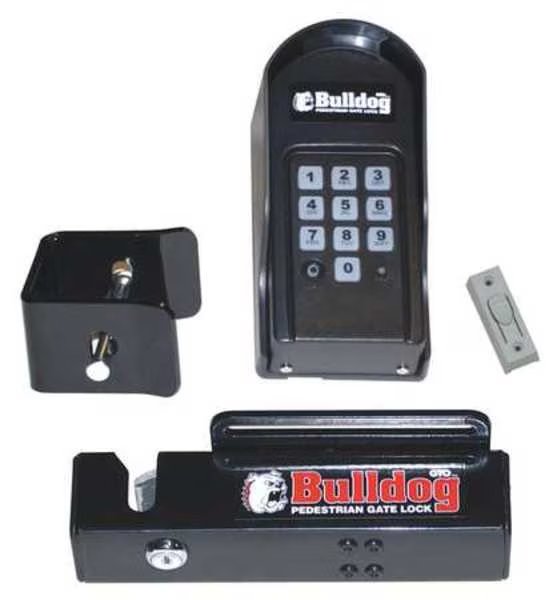 Pedestrian Gate Lock (BULLDOG), Linear, Mfr#: FM145