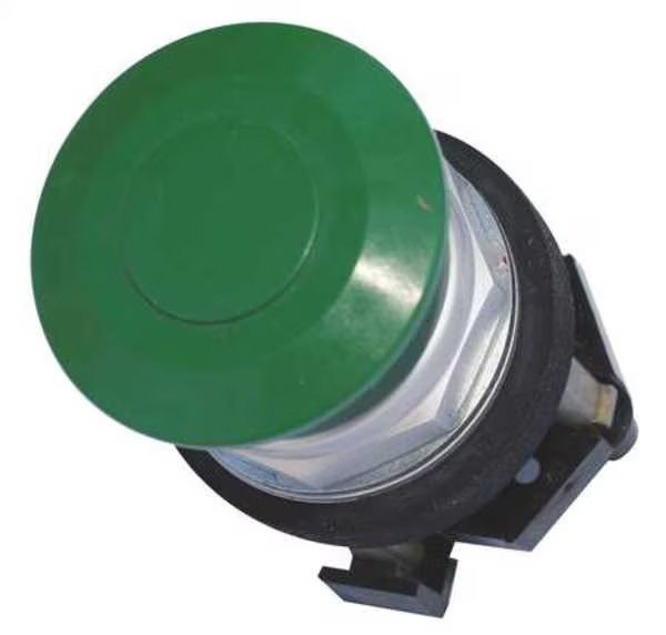 Push Button operator, 30 mm, Green, Eaton, Mfr#: HT8AEG