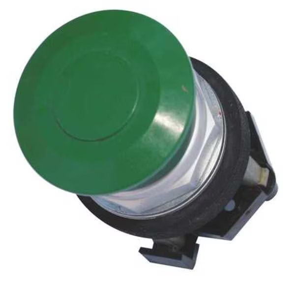 Non-Illuminated Push Button, 30 mm, 2NO/2NC, Green, Eaton, Mfr#: HT8AEGF1Q1