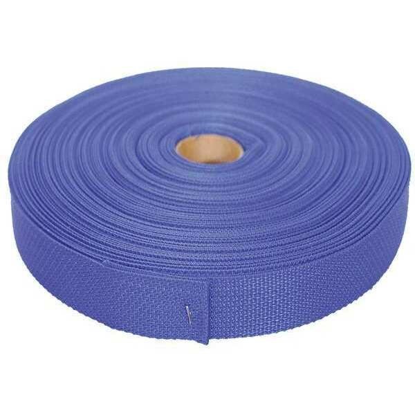 Bulk Webbing, 102 ft x 1 In, 500 lb, Bulk-Strap, Mfr#: P01102BL