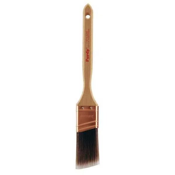 1-1/2" Angle Sash Paint Brush, Nylon/Polyester Bristle, Hardwood Handle, Purdy, Mfr#: 144152315