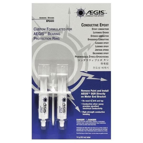 Adhesive Dots, EP2400 Series, Clear, 1/2 in (Round), Dot, 1:01 Mix Ratio, 30 min Functional Cure, Aegis, Mfr#: KIT EP2400
