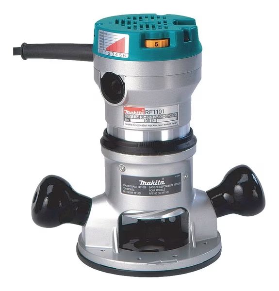 2-1/4 HP* Router, Makita, Mfr#: RF1101