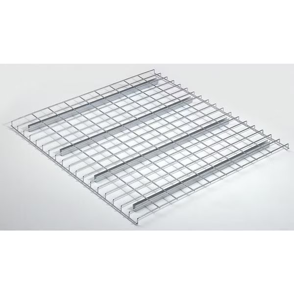 Decking, Steel Wire, 52 in W, 48 in D, Zinc, Zinc Finish, Gauge: 5, Nashville Wire, Mfr#: D4852BA3A1P