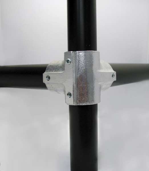 Structural Fitting, Side Outlet Tee, Aluminum, 2 in Pipe Size, 32510 lb Tensile Strength, Hollaender, Mfr#: 11-9