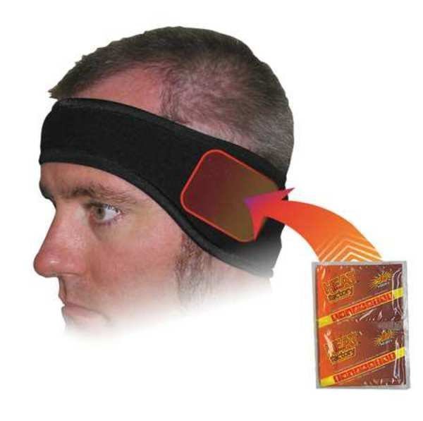 Headband, Black, Universal, Heat Factory, Mfr#: 1761