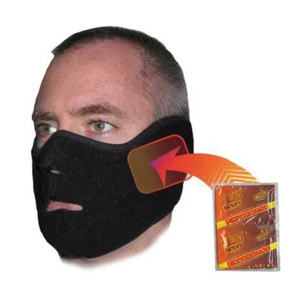 Heated Face Mask, Black, Universal, Heat Factory, Mfr#: 1781