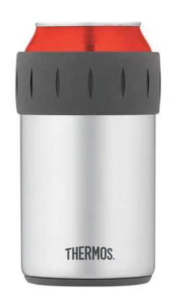 Beverage Can Insulator, Stainless Steel, Thermos, Mfr#: 2700TRI6