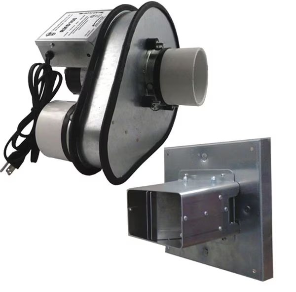 Radon Fan, First Duct Dia 3In., 120V, Tjernlund Products, Mfr#: RMS160