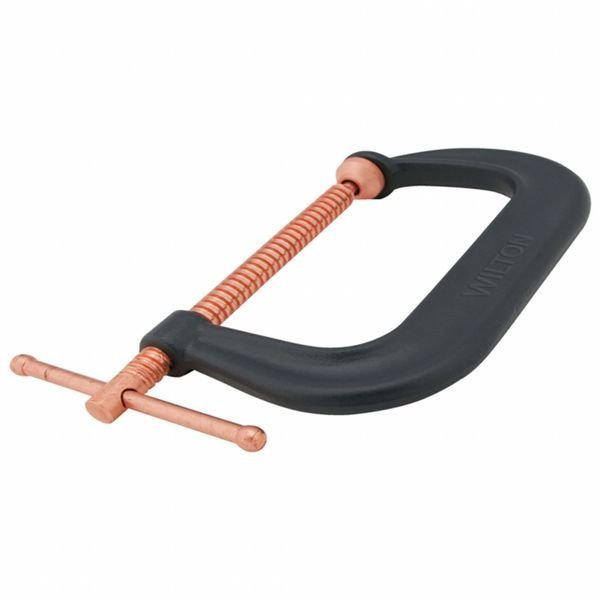 C-Clamp, Regualr Duty, Deep Throat, 4-1/8, Wilton, Mfr#: 14257