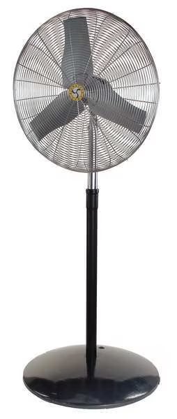 Standard-Duty Industrial Fan 30" Oscillating, 115VAC, 3415/5300/7185 CFM, Airmaster Fan, Mfr#: 71568