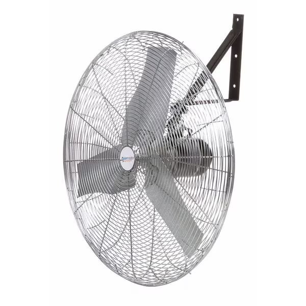 Standard-Duty Industrial Fan 30" Non-Oscillating, 115VAC, 3415/5300/7185 CFM, Airmaster Fan, Mfr#: 71726