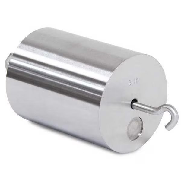 Calibration Weight, 5 lb., Satin, Rice Lake Weighing Systems, Mfr#: 12897TR