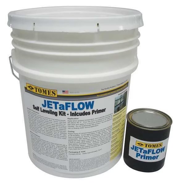 50 lb. Gray Self-Leveling Concrete Repair and Resurfacing, Je Tomes, Mfr#: GRA-410