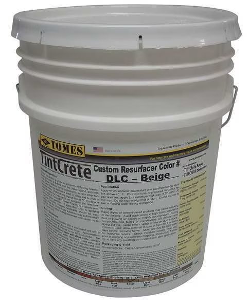 40 lb. Gray Concrete Resurfacing Patch and Repair, Je Tomes, Mfr#: GRA-DLC-21
