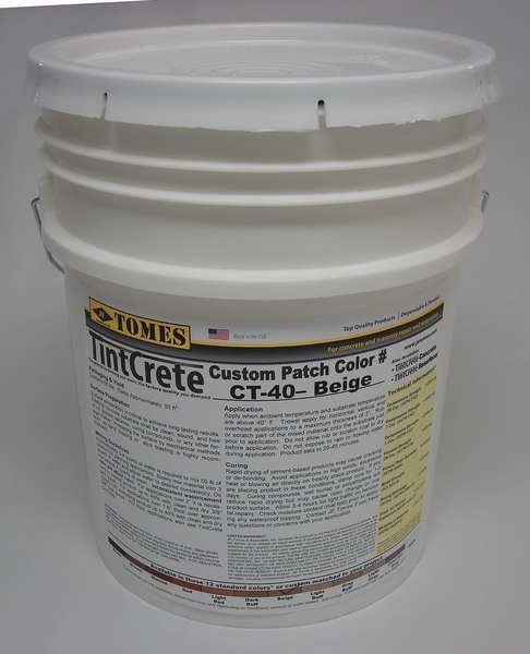50 lb. Beige Concrete Patch and Repair, Je Tomes, Mfr#: GRA-CT40-121