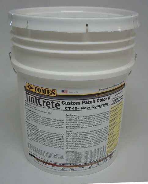 50 lb. Gray Concrete Patch and Repair, Je Tomes, Mfr#: GRA-CT40-160