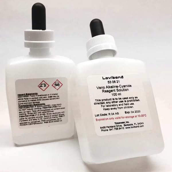 Alkaline-Cyanide Reagent Soln., Lovibond, Mfr#: 530621
