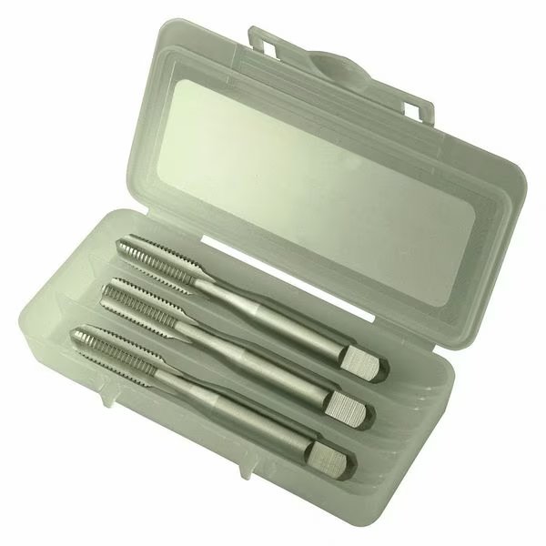 3pc HSS Taper, Plug & Bottoming Hand Tap Set HTGP Greenfield Threading Bright 4-Flute GH4 7/8-9UNC, Greenfield Threading, Mfr#: 342720
