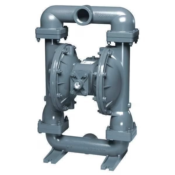 Double Diaphragm Pump, Aluminum, Air Operated, Buna N, 150 GPM, Sandpiper, Mfr#: S20B1ABBANS000.
