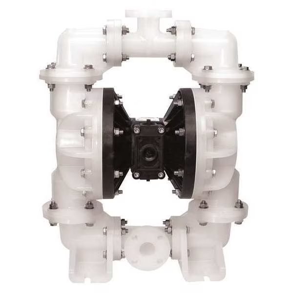 Double Diaphragm Pump, Polypropylene, Air Operated, 150 GPM, Sandpiper, Mfr#: S20B3P2PPUS000.
